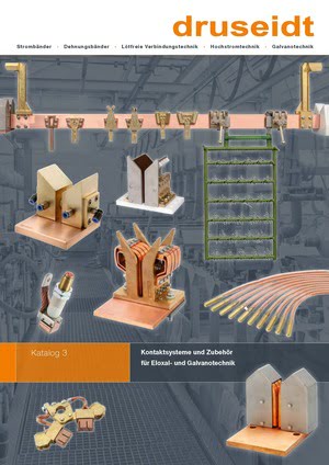 PDF Download: druseidt Kontaktsysteme/Zubehör für Eloxal- und Galvanotechnik