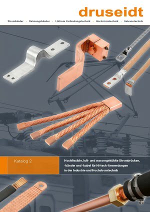 PDF Download: druseidt luft- und wassergekühlte Strombrücken für Industrie- und Hochstromtechnik