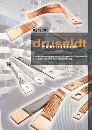 PDF Download: druseidt Hochflexible und flexible Masse-, Erdungs- und Strombänder