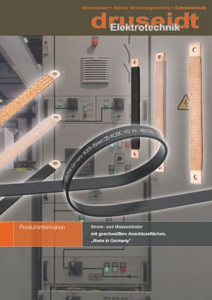 PDF Download: druseidt Strom- und Massebänder mit geschweißten Anschlussflächen