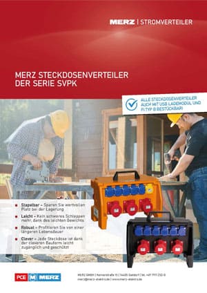 PDF Download: MERZ Steckdosenverteiler SVPK