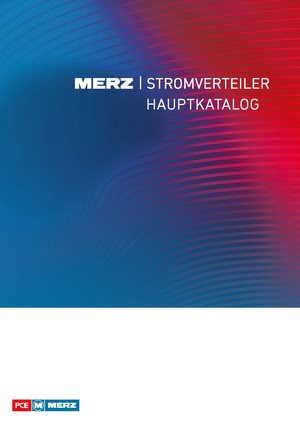 PDF Download: MERZ Stromverteiler Hauptkatalog 2026/2027