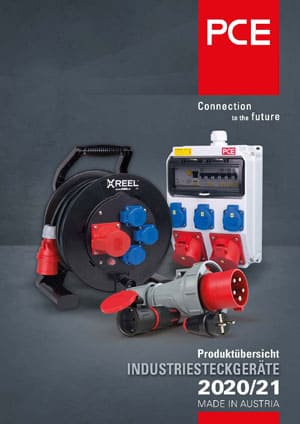 PDF Download: PCE Produktübersicht Industriesteckgeräte