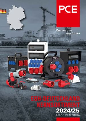 PDF Download: PCE Produktübersicht Industriesteckgeräte